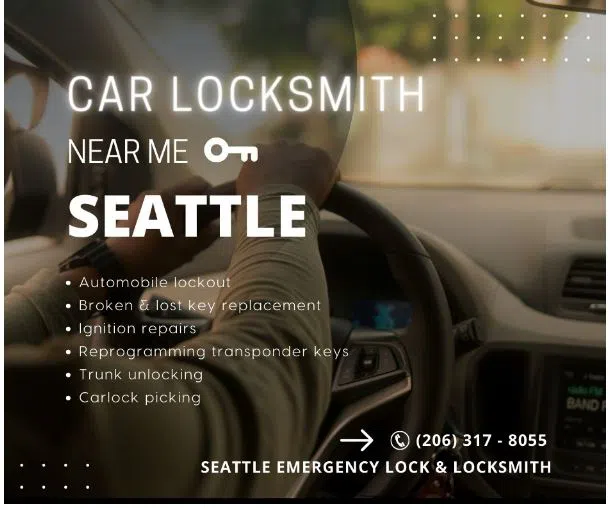 Seattle Emergency Lock & Locksmith Seattle, WA 206-317-8055 - Seattlecar